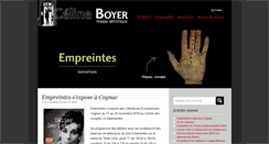 Desktop Screenshot of celineboyer.com